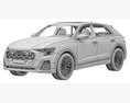 Audi SQ8 2024 3D 모델  seats