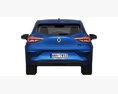 Renault Clio 2024 3D-Modell dashboard