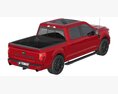 Ford F-150 LARIAT 2024 3d model top view