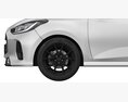 Mazda 2 Hybrid 2024 Modello 3D vista frontale