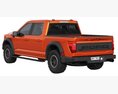 Ford F-150 Raptor 2024 3D-Modell wire render