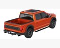 Ford F-150 Raptor 2024 3d model top view