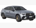 Mercedes-Benz GLC63 S AMG E Performance Coupe 2023 3Dモデル 後ろ姿