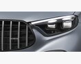 Mercedes-Benz GLC63 S AMG E Performance Coupe 2023 3D-Modell Seitenansicht