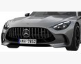 Mercedes-Benz AMG GT Coupe 2024 Modèle 3d clay render