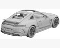 Mercedes-Benz AMG GT Coupe 2024 3D 모델 