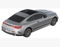 Mercedes-Benz CLE Coupe 3D-Modell Draufsicht