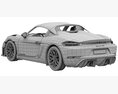 Porsche 718 Spyder RS 2024 3D模型