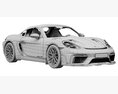 Porsche 718 Spyder RS 2024 3Dモデル