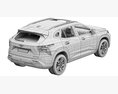Chevrolet Trax Activ 3D 모델  seats