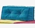 Interia Siesta Sofa 3d model