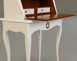 Grange Pompadour Writing Desk Modelo 3D