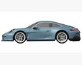 Porsche 911 S-T 3Dモデル
