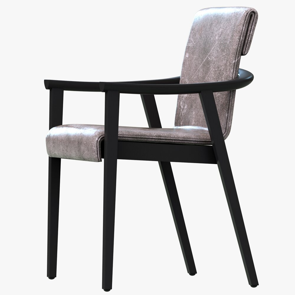Potocco Dea Poltrona Chair 3D模型