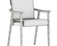Potocco Dea Poltrona Chair 3D 모델 