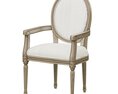 Loft Concept French Chairs Provence Strip ArmChair 3d model