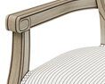 Loft Concept French Chairs Provence Strip ArmChair 3D модель
