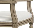 Loft Concept French Chairs Provence Strip ArmChair Modello 3D