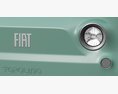 Fiat Topolino 3D-Modell Seitenansicht