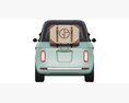 Fiat Topolino 3Dモデル dashboard