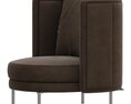 Minotti Torii Chair 3d model