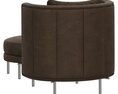 Minotti Torii Chair 3d model