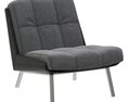 Minotti Daiki Soft Chair Modelo 3d