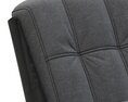 Minotti Daiki Soft Chair Modèle 3d