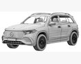 Mercedes-Benz EQB 2024 Modelo 3D