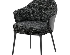 Minotti Angie Chair 3D model
