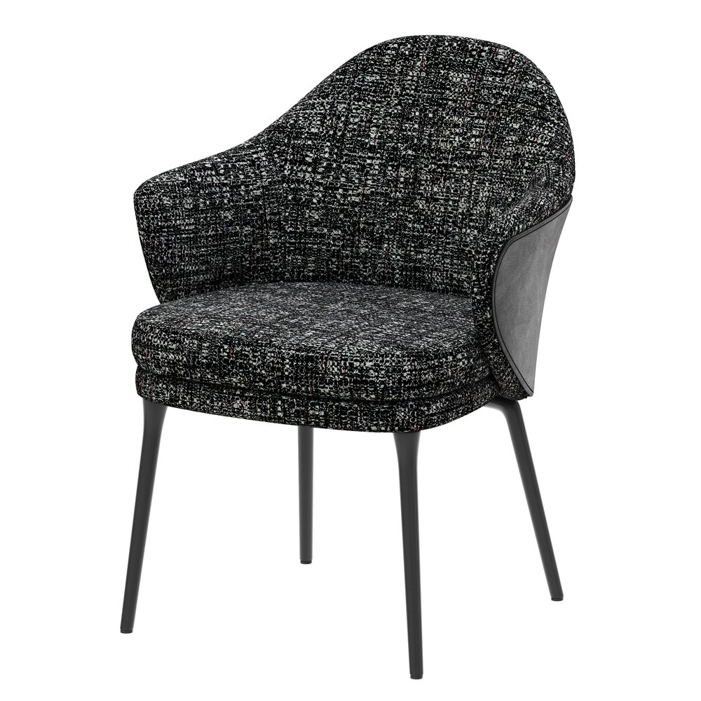 Minotti Angie Chair Modèle 3D