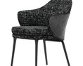 Minotti Angie Chair 3d model