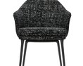 Minotti Angie Chair Modelo 3D