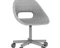 Ikea LOBERGET Office chair 3D 모델 