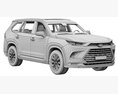 Toyota Grand Highlander 3D модель