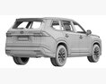 Toyota Grand Highlander 3D模型