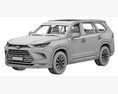 Toyota Grand Highlander 3D 모델 