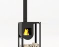 Harrie Leenders Spot Fireplace 3d model