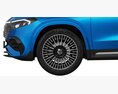 Mercedes-Benz EQA 2024 Modèle 3d vue frontale