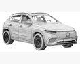 Mercedes-Benz EQA 2024 3D-Modell