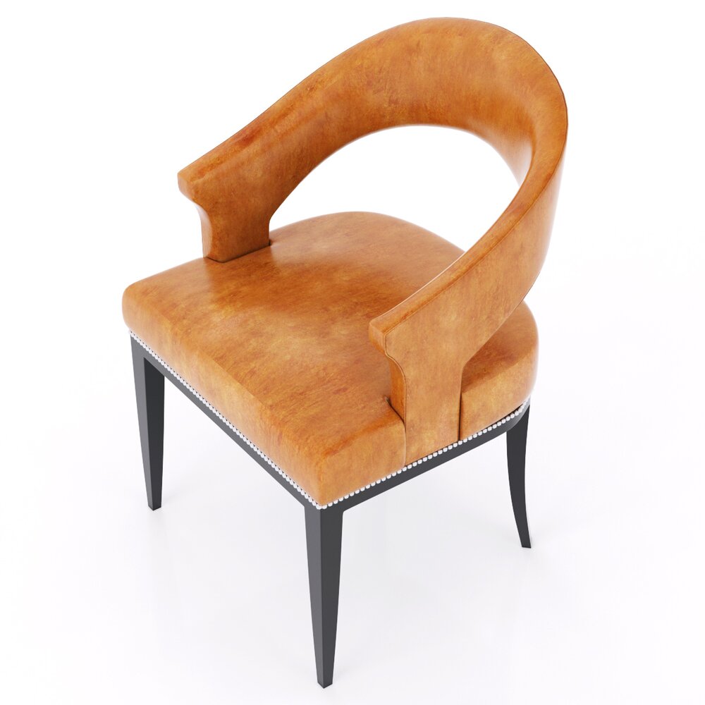 PTT Shelley Compact Tub Chair 3D模型