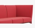 Pedrali Social Sofa Modelo 3d