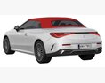 Mercedes-Benz CLE Cabriolet 3Dモデル wire render