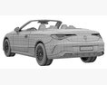 Mercedes-Benz CLE Cabriolet 3D-Modell Draufsicht