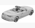 Mercedes-Benz CLE Cabriolet 3D模型 正面图