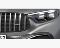 Mercedes-Benz GLC63 S AMG E Performance 3D模型 侧视图