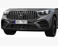 Mercedes-Benz GLC63 S AMG E Performance 3D-Modell clay render
