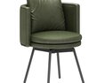 Minotti Torii Dining Chair 3d model