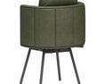 Minotti Torii Dining Chair 3d model