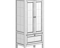 Ikea SUNDVIK Wardrobe Modello 3D